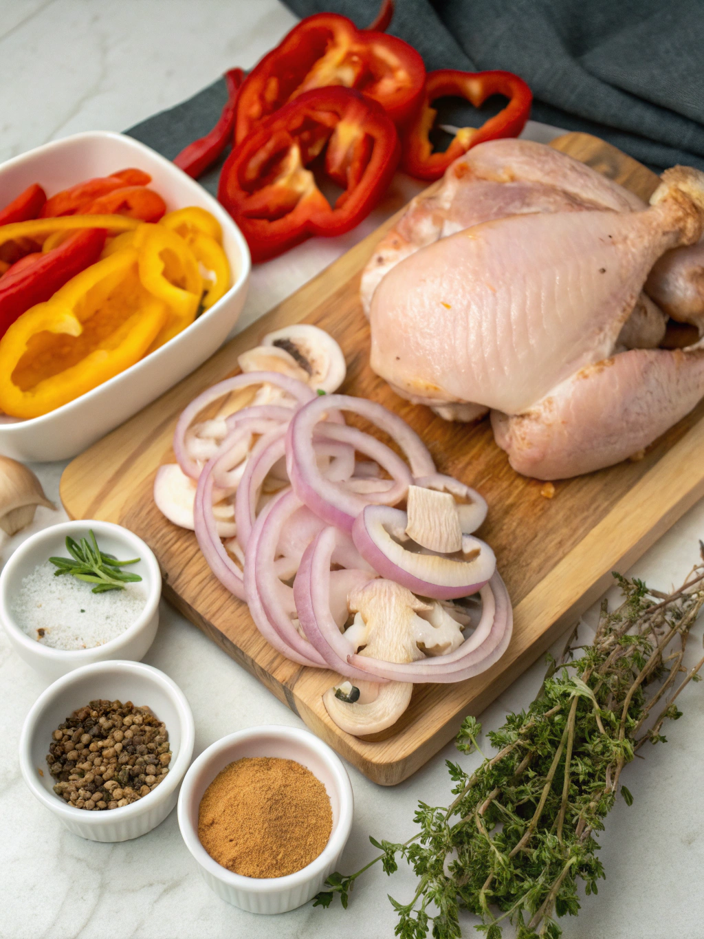 Texas Roadhouse Smothered Chicken ingredients