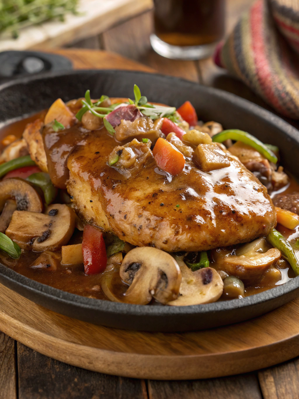 How to Make Texas Roadhouse Smothered Chicken at Home